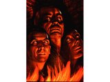 Shadrach, Meshach and Abed-nego in the fire - a portrait by Guy Rowe